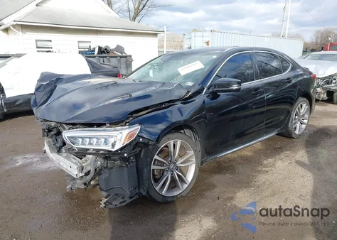 2020 Acura Tlx Tech Package из США, поврежденный, VIN 19UUB2F47LA006265